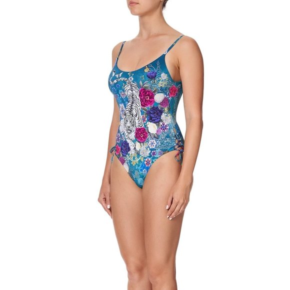 Camilla 'LUNAR GAZING' One-Piece w Tiger Swimsuit - Picture 6 of 10